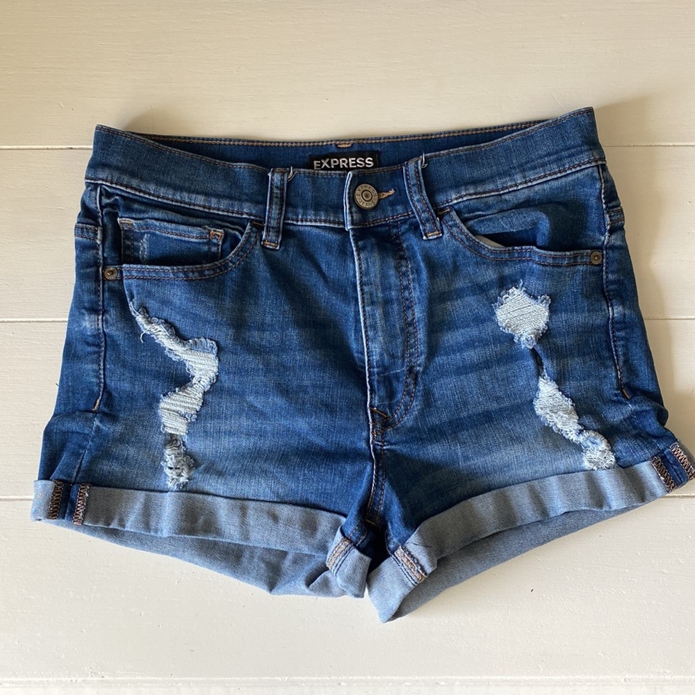 Express High Rise Shortie - Picture 6 of 7